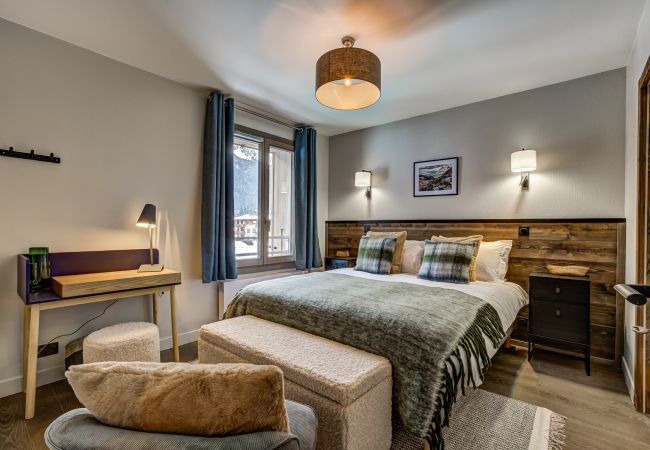 Chambre 1, avec un lit double ou deux lits simples, et salle de bain Chambre 1 de White Pearl A36 est flexible avec un lit double ou deux lits simples, et salle de bain