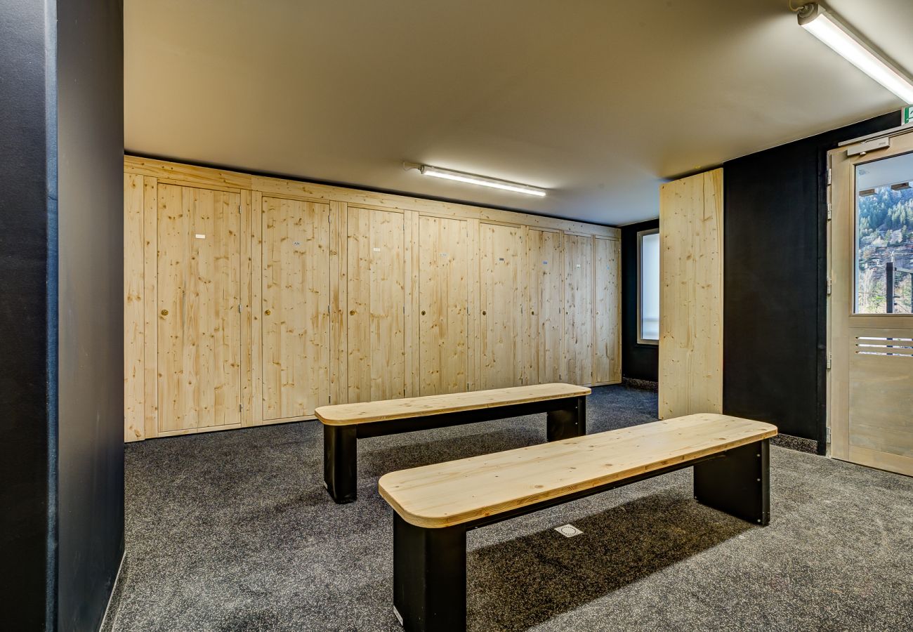 Casier à skis avec sèche-chaussures chauffant White Pearl A34 a un casier à skis avec sèche-chaussures chauffant