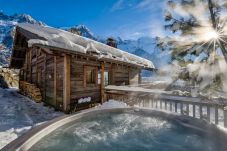 Chalet le Favre has a hot tub in an idyllic setting 