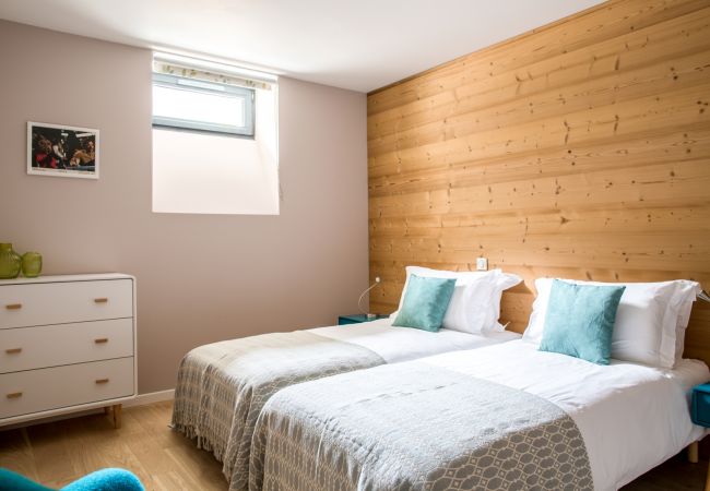 Bedroom 2, flexible double or twin room  Bedroom 2 of Chamois 1 is a flexible double or twin room