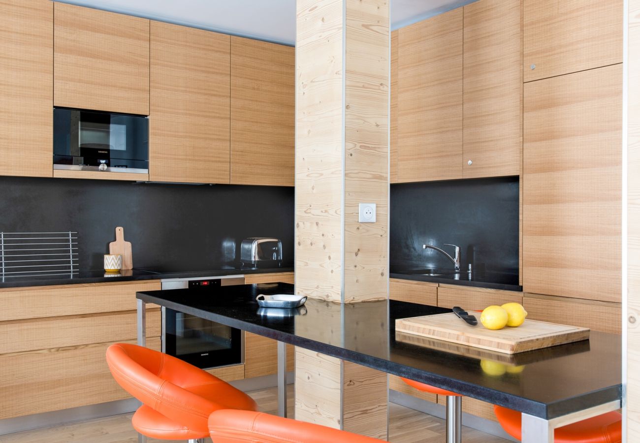 Well equipped kitchen Chamois 1 has a well equipped kitchen