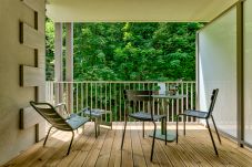 The bedroom balcony of White Pearl A12 is a great space to relax