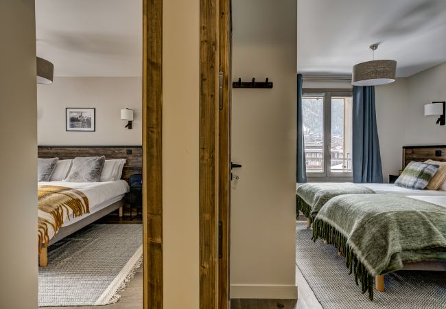 Bedrooms 1 & 2 situated on the lower floor Bedrooms 1 & 2 of White Pearl A34 is situated on the lower floor