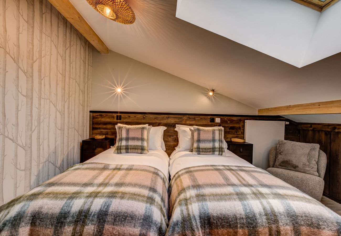 Bedroom 3, cosy and stylish Bedroom 3 of White Pearl A34 is cosy and stylish